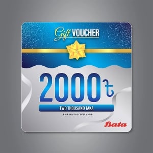 Bata Digital Gift Card 2000Tk