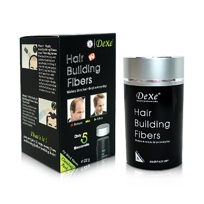 Picture of Dexe Hair Building Fiber 22g- Black - Black