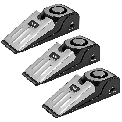 Picture of Upscaled Quality - 1 Pack Door Security Door Stop Alarm Door Step for Travel Apartments Home - Sustainable Option - Exclusive Experience - Multicolor