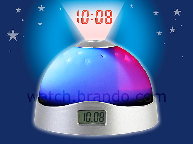 Picture of Indulge Durablity - Upscaled Quality - Clock Color Night Light with Projecting Clock - Innovative Design - Expression of Yourself - Multicolor