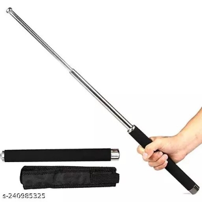 Picture of Stainless Steel Safety Stick Fighting Training Emergency Survival Kit FOR SELF DEFENCE - Multicolor
