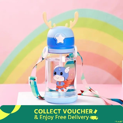 Picture of Baby Stylish Travel & Outdoors Water Bottle With Straw 600ML
