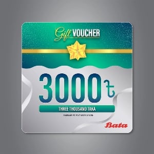 Bata Digital Gift Card 3000Tk