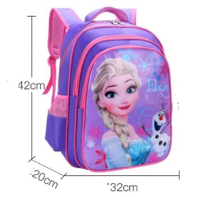 Picture of 3D animated School bag for girls