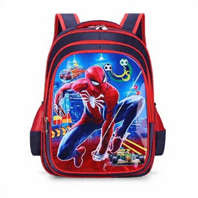 Picture of 3D animated School bag for boys Multicolor