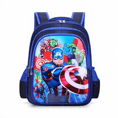 Picture of 3D animated School bag for boys Multicolor