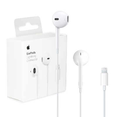 Picture of EarPods For Iphone with Lightning Connector In Ear Earphones And Headphone With Microphone For iphone Direct connection (White)