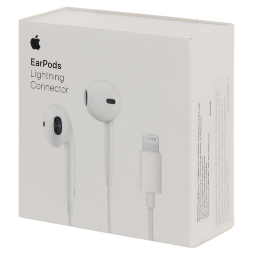 Picture of EarPods For Iphone with Lightning Connector In Ear Earphones And Headphone With Microphone For iphone Direct connection (White)