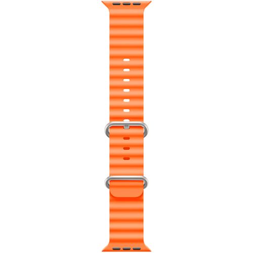 Picture of T800 Ultra Band Adjustable Loop Silicone Waterproof Sport Strap - Watch Strap - Smart Watch Belt (Orange,Freesize)