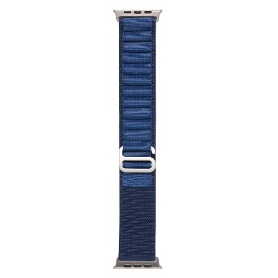 Picture of Nylon Straps 49mm 45mm 44mm 42mm Band for Apple Watch KD99 HW8 DT8 S8 Max T800 W68 TW8 HW8 Watch 8 Ultra GS8 Ultra N8 ZD8 Ultra Watch Series 8 Ultra Smart Watch Trail Metal Hook Loop Strap (Red,Freesize)