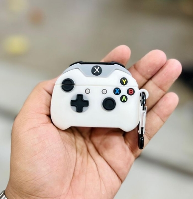 Picture of Only Cover For Airpods Pro/ Pro 2nd Gen Premium Earbuds Protective Cover (Xbox Game White)