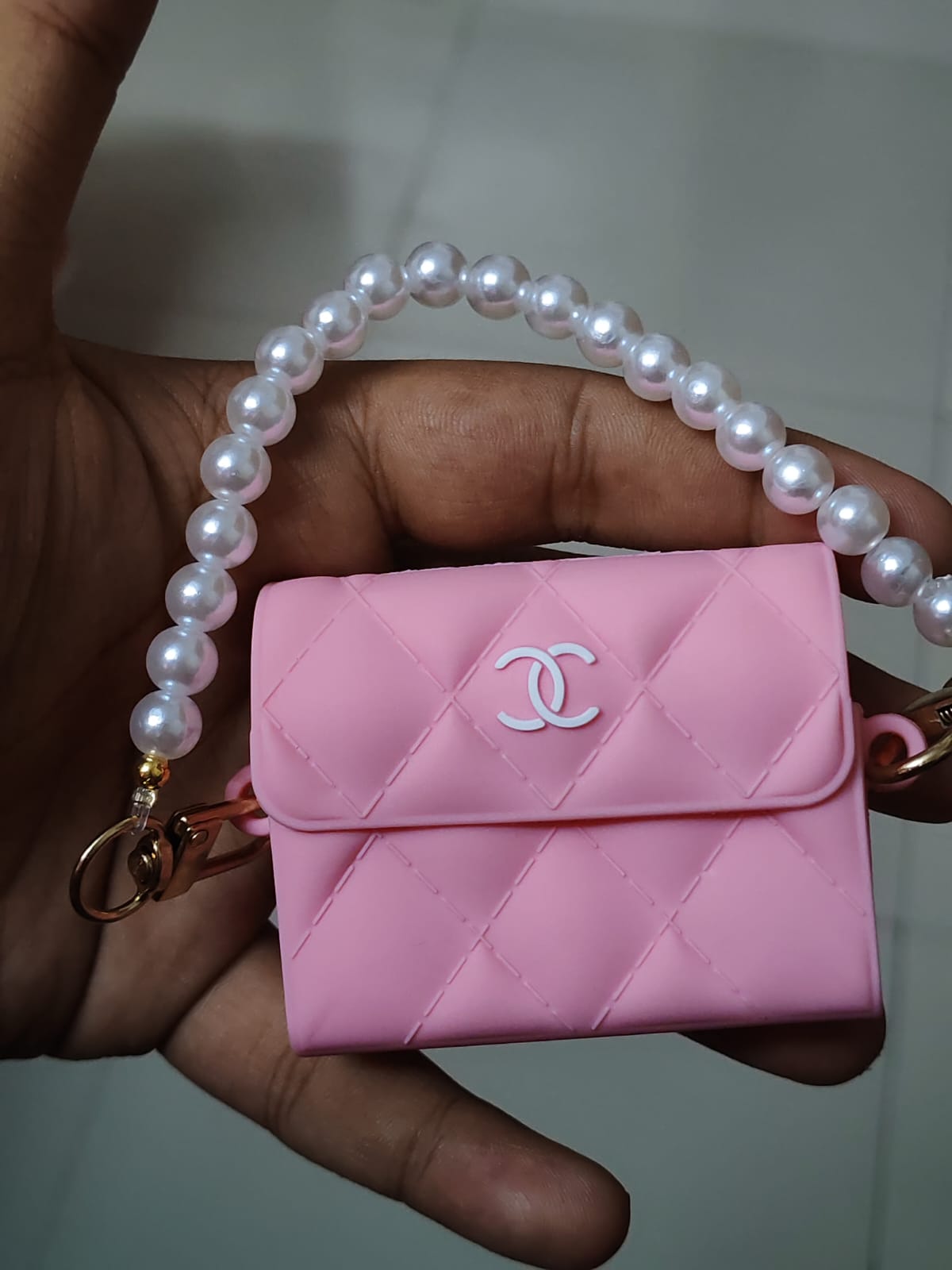 Picture of Only Cover For Airpods Pro/ Pro 2nd Gen Premium Earbuds Protective Cover (bowknot pink)