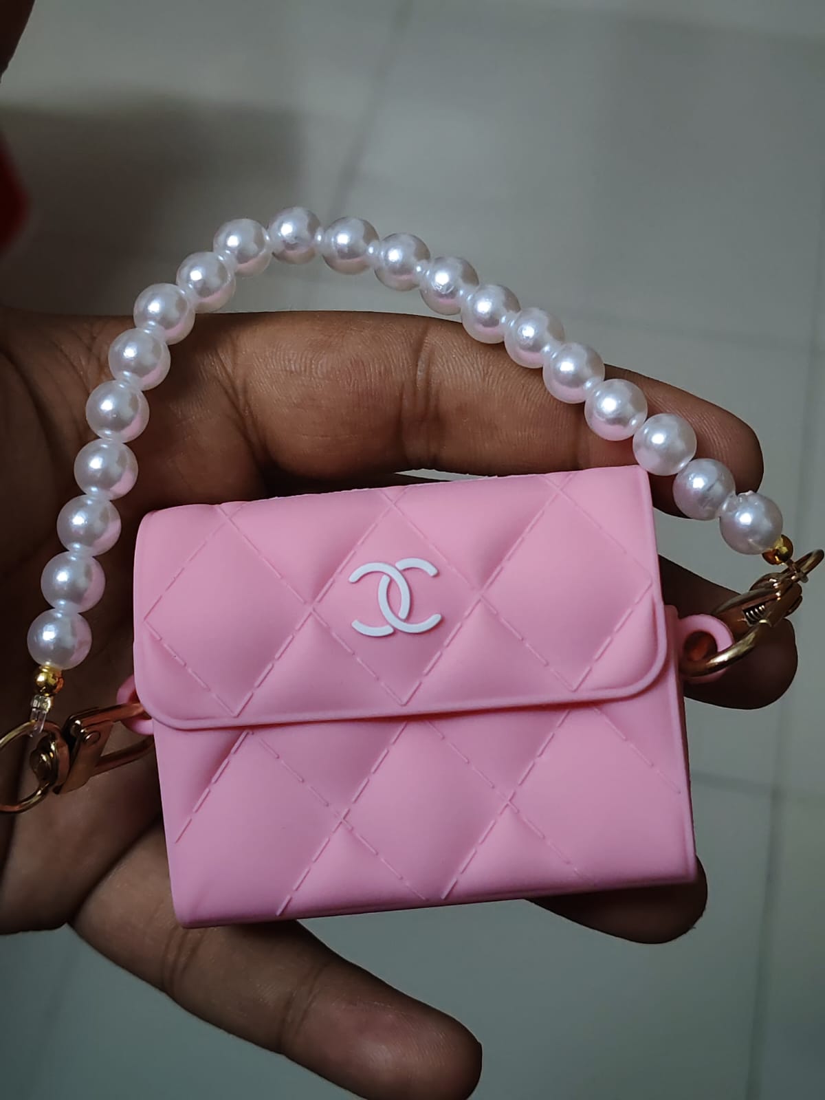 Picture of Only Cover For Airpods Pro/ Pro 2nd Gen Premium Earbuds Protective Cover (bowknot pink)