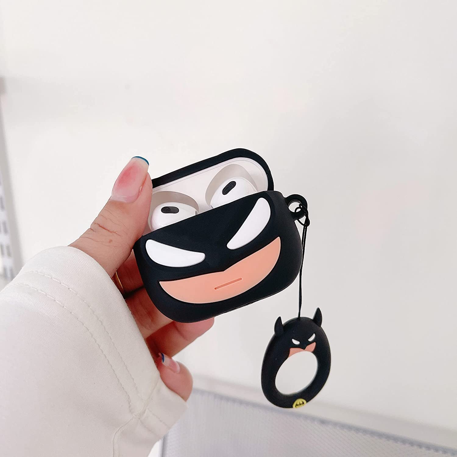 Picture of Only Cover For Airpods Pro/ Pro 2nd Gen Premium Earbuds Protective Cover (Batman)
