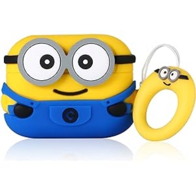 Picture of Only Cover For Airpods Pro/ Pro 2nd Gen Premium Earbuds Protective Cover (minion)