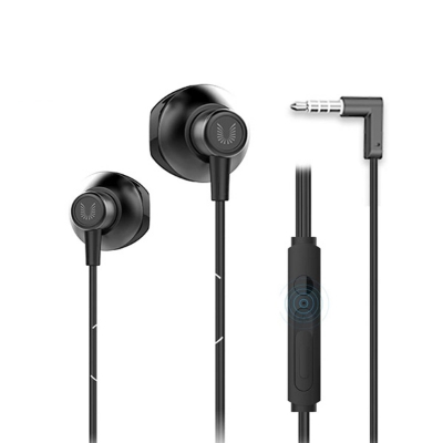 Picture of Uiisii Hm 12 Super Bass Stereo In Ear-Phone With Pouch - High-Quality Audio Immersion With Uiisii Hm 12 In Ear-Phone - Including A Protective Pouch (Black)