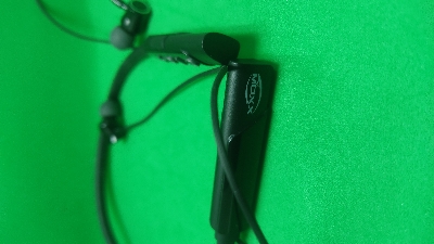 Picture of MOXX MN200 Super Base Neckband Bluetooth Headsets BT5.3 Sports IPX5 with Mic- best neckband (Black)