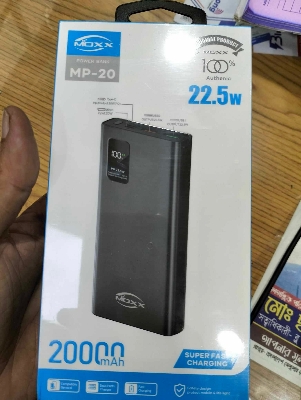 Picture of MOXX 22.5W 20000 Digital Display Quick Charge Power Bank (MP-20) - Super fast charging Power Bank (20000 mah)