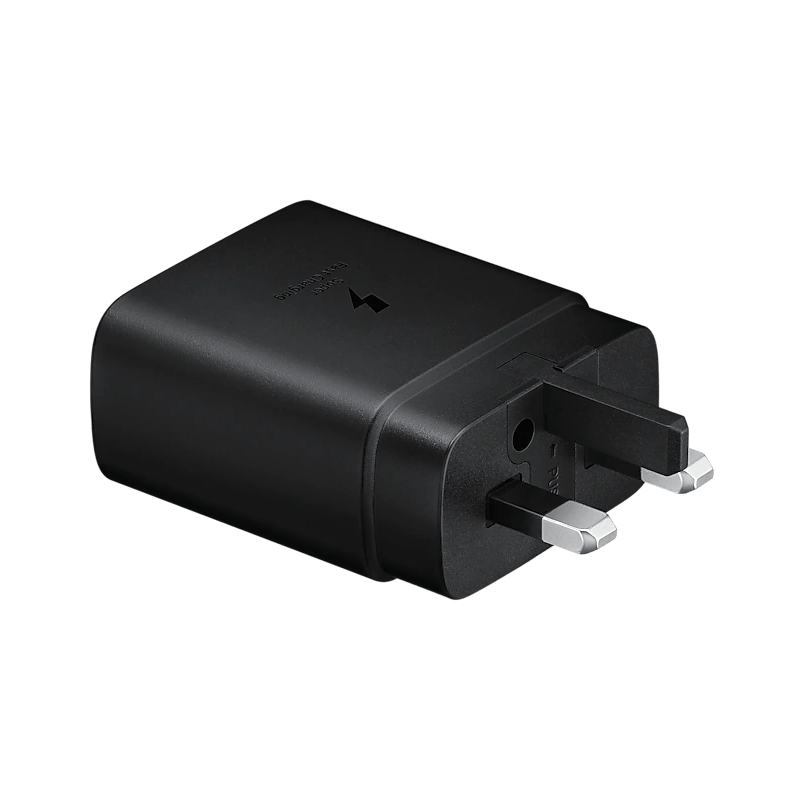 Picture of 45W PD Fast Power Adapter 3 Pin For Samsung Mobile (Black Adapter Only)