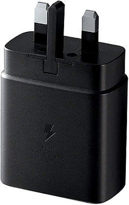Picture of 45W PD Fast Power Adapter 3 Pin For Samsung Mobile (Black Adapter Only)