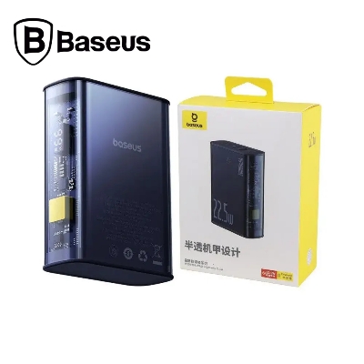 Picture of Baseus Explorer Series 22.5W Digital Display Semi Transparent Power Bank 10000mAh (Black)