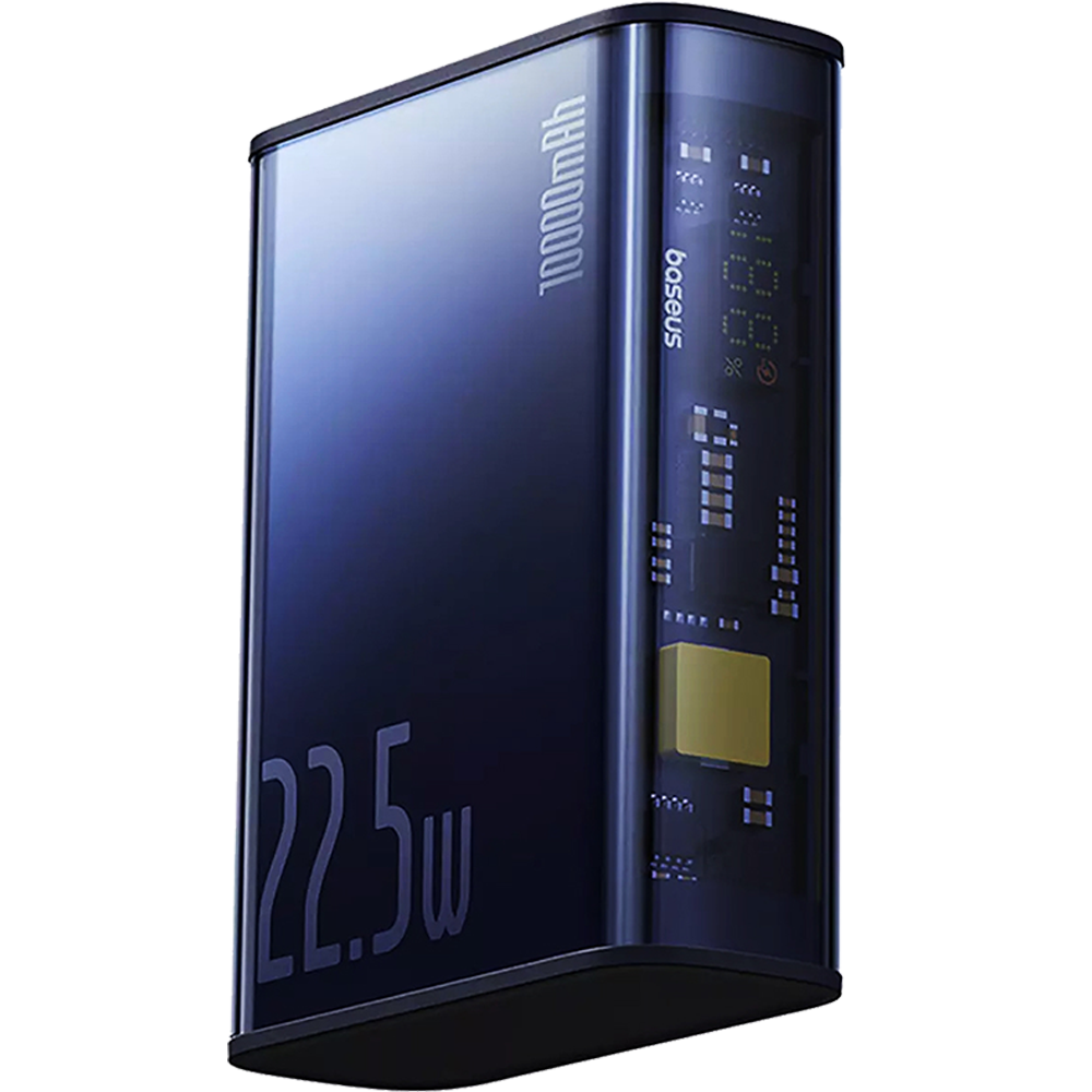 Picture of Baseus Explorer Series 22.5W Digital Display Semi Transparent Power Bank 10000mAh (Black)