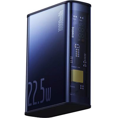 Picture of Baseus Explorer Series 22.5W Digital Display Semi Transparent Power Bank 10000mAh (Black)