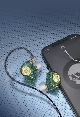 Picture of TRN MT1 Pro HIFI In Ear Earphone DJ Monitor Earphones Earbud Dynamic Sport Noise Cancelling IEM Headset (Green)