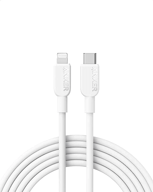 Picture of Anker 310 USB C to Lightning Cable – 3ft (White)