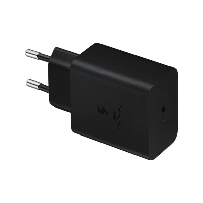 Picture of 45W PD Fast Power Adapter 2 Pin For Samsung Mobile with C to C cable (Adapter Only)
