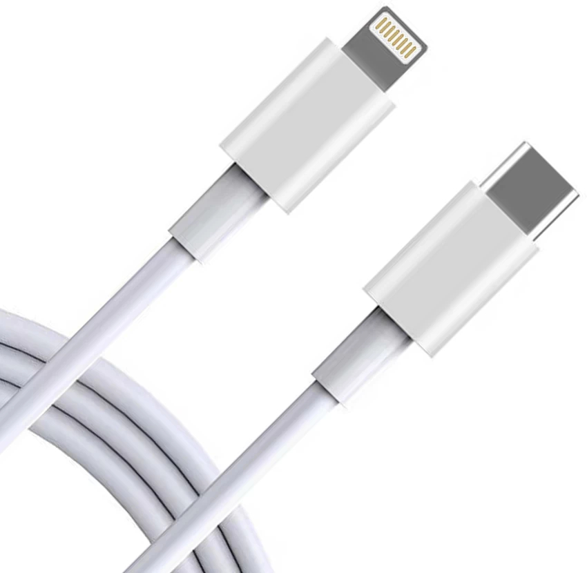 Picture of USB-C to Lightning PD Data Cable for iPhone 13/12/11/x (White)