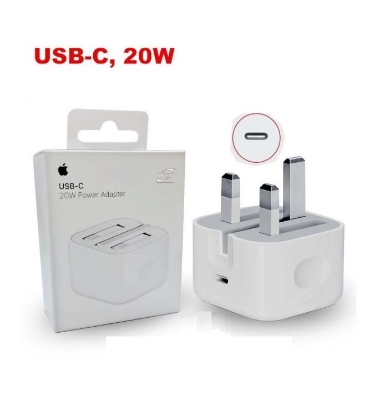 Picture of 20W USB C Power Adapter FOR iphone 14/13/12/11/X with type c to lightg cable 3 pin (Adapter Only)