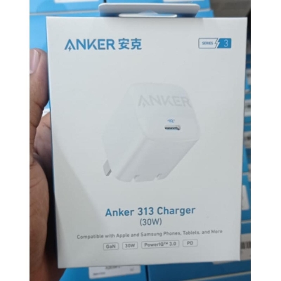 Picture of Anker 313 GaN 30W Foldable Charger PIQ 3.0 (White)