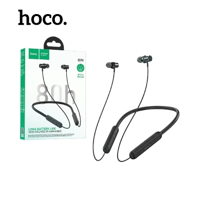 Picture of Hoco ES70 Long Battery Life Bluetooth V5.3 Wireless Earphone Neckband (Black)