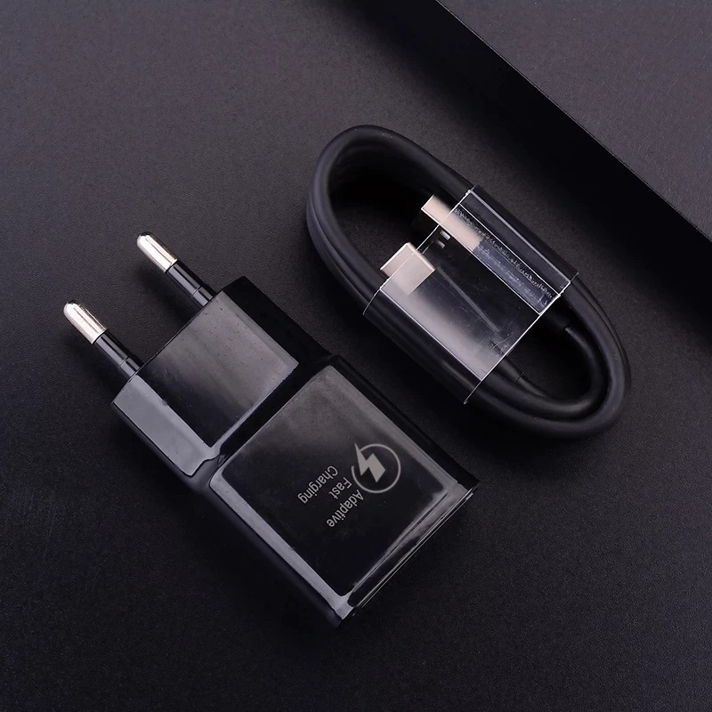 Picture of Type C Charger 15W USB to Type C 15 Watt Power Adapter USB Wall Charger For Samsung Mobile (Black)