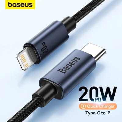 Picture of Baseus Minimalist Series 20W Type-C to Lightning Fast Charging Data Cable (Black)