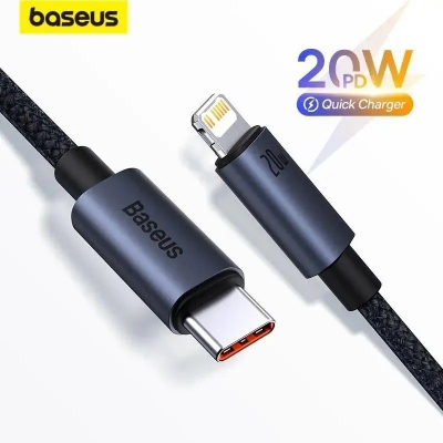 Picture of Baseus Minimalist Series 20W Type-C to Lightning Fast Charging Data Cable (Black)