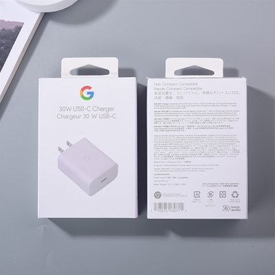 Picture of Google 30W USB type-C to type-C fast charging Adapter Charger Google 30W USB type-C to type-C fast charging Adapter Only (White)