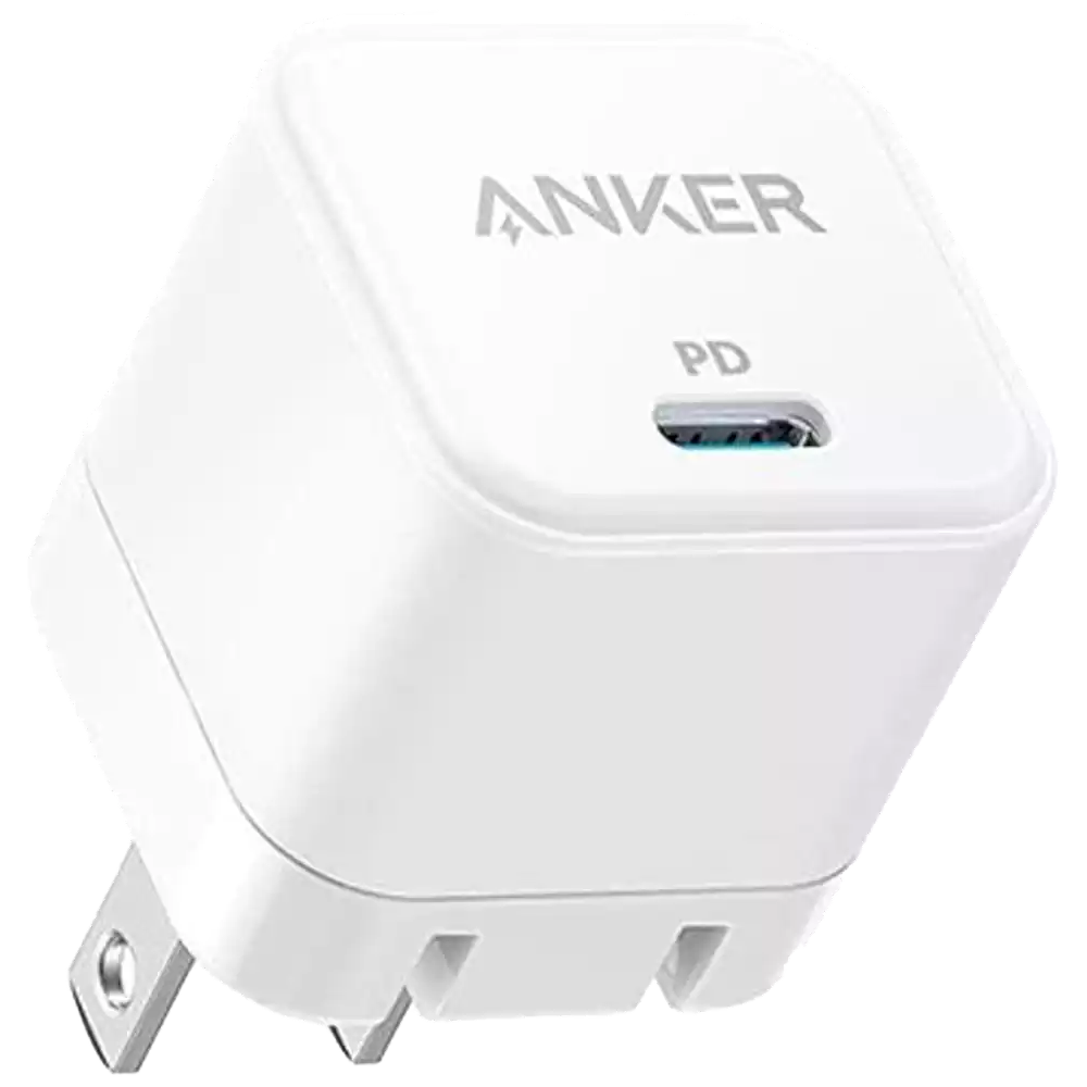 Picture of Anker 20W Cube PowerPort III PD USB C Fast Charger (Only Adapter) (White)