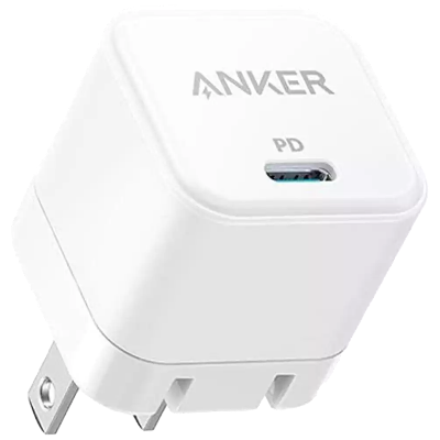 Picture of Anker 20W Cube PowerPort III PD USB C Fast Charger (Only Adapter) (White)