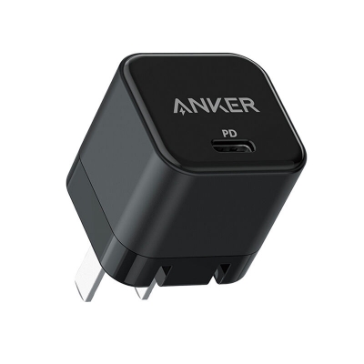 Picture of Anker 20W Cube PowerPort III PD USB C Fast Charger (Only Adapter) (Black)