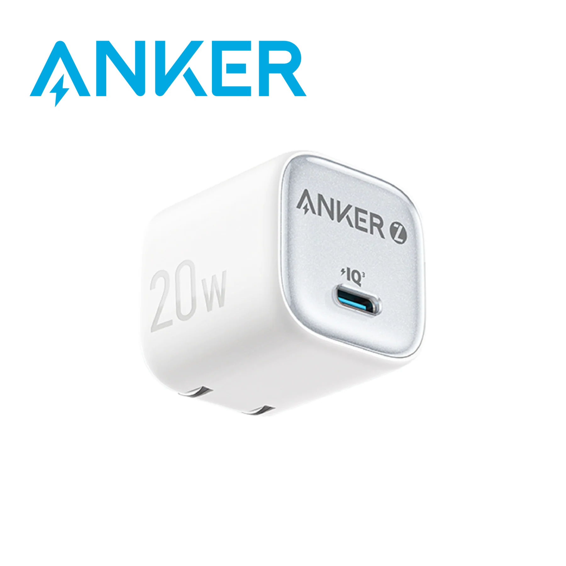 Picture of Anker Zolo IQ3 PD3.0 20W Adapter with c to c cable (White)