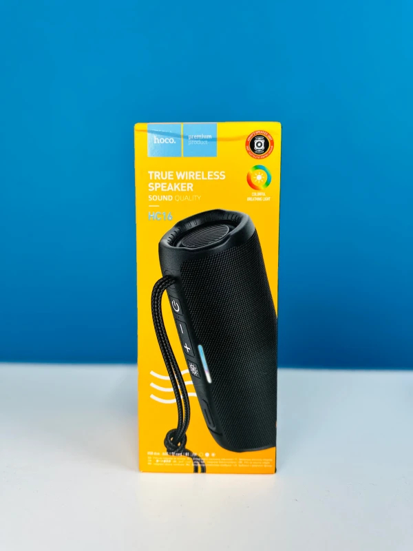 Picture of Hoco HC16 True Wireless Waterproof 10W Bluetooth Speaker (Black)