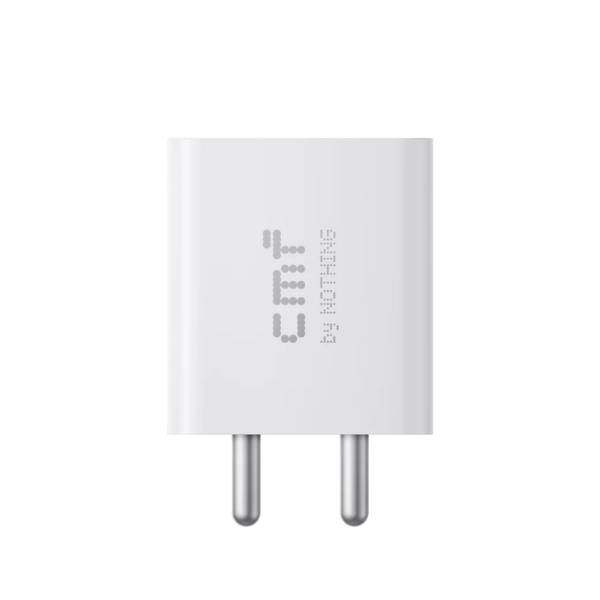 Picture of CMF by Nothing 33W Power Rapid Fast Charger Adapter for CMF Phone 1 Nothing Phone 2a Plus Phone 2a Phone 2 Phone 1 Tab 33-watt Quick Charging Adaptor for Smartphone, CMF 33w, White (White)