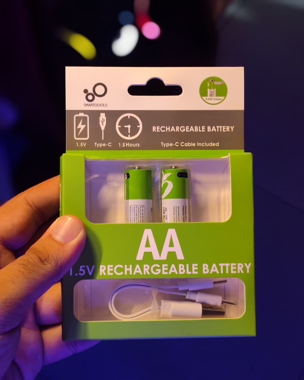 Picture of SmarTools RB40 AA 1.5V 2600mWh Rechargeable Battery (2 Pcs AA)