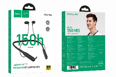 Picture of Hoco ES62 Plus 150h Neckband BT Earphones (Black)