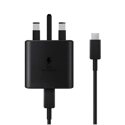 Picture of Sansung 45w PD Power Adapter with Type-C Cable 3 Pin (White)