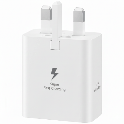 Picture of Sansung Charger 45W 3 pin PD Super Fast Adapter (White)