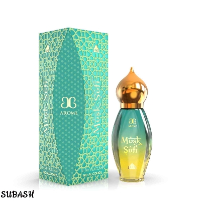 Picture of Arome Musk Sufi Attar - Taj Series Luxurious Primium Royal Perfume Oil - 9ml (India)