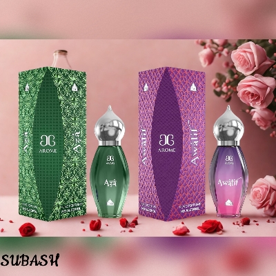 Picture of Arome Aza & Awatif Attar - Taj Series Luxurious Primium Royal Perfume Oil Combo - 9ml (India)